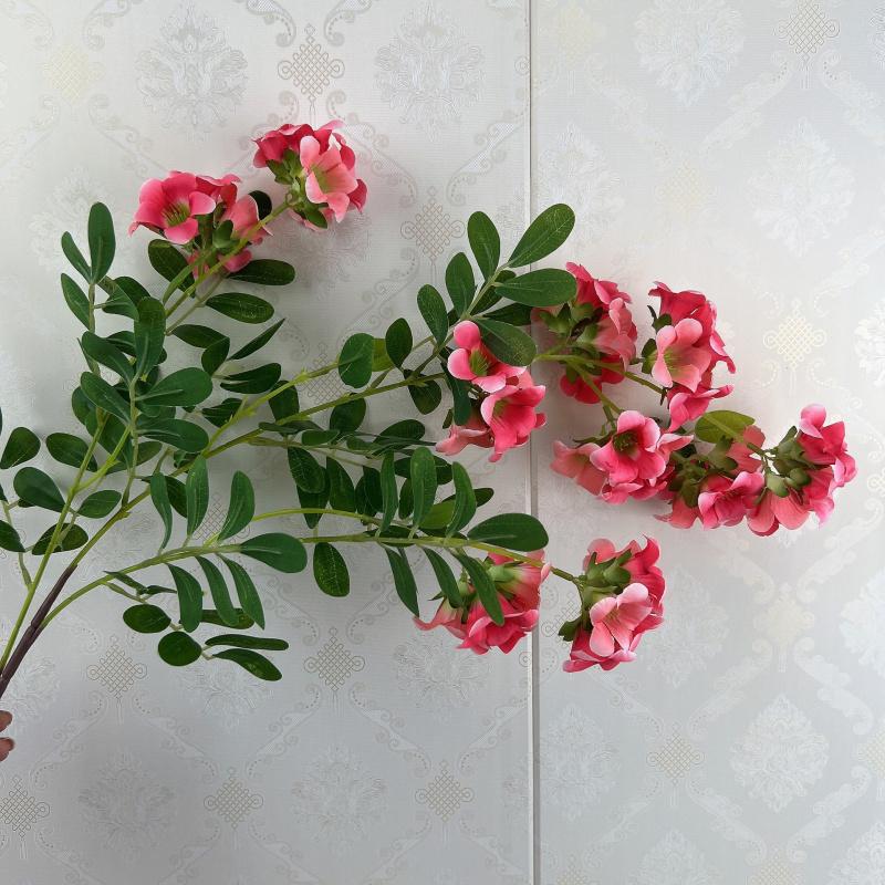 Artificial Flower Tree Branch Faux Silk Morning Glory Flower for Wedding Celling Road Leading Arch Way Floral Decor