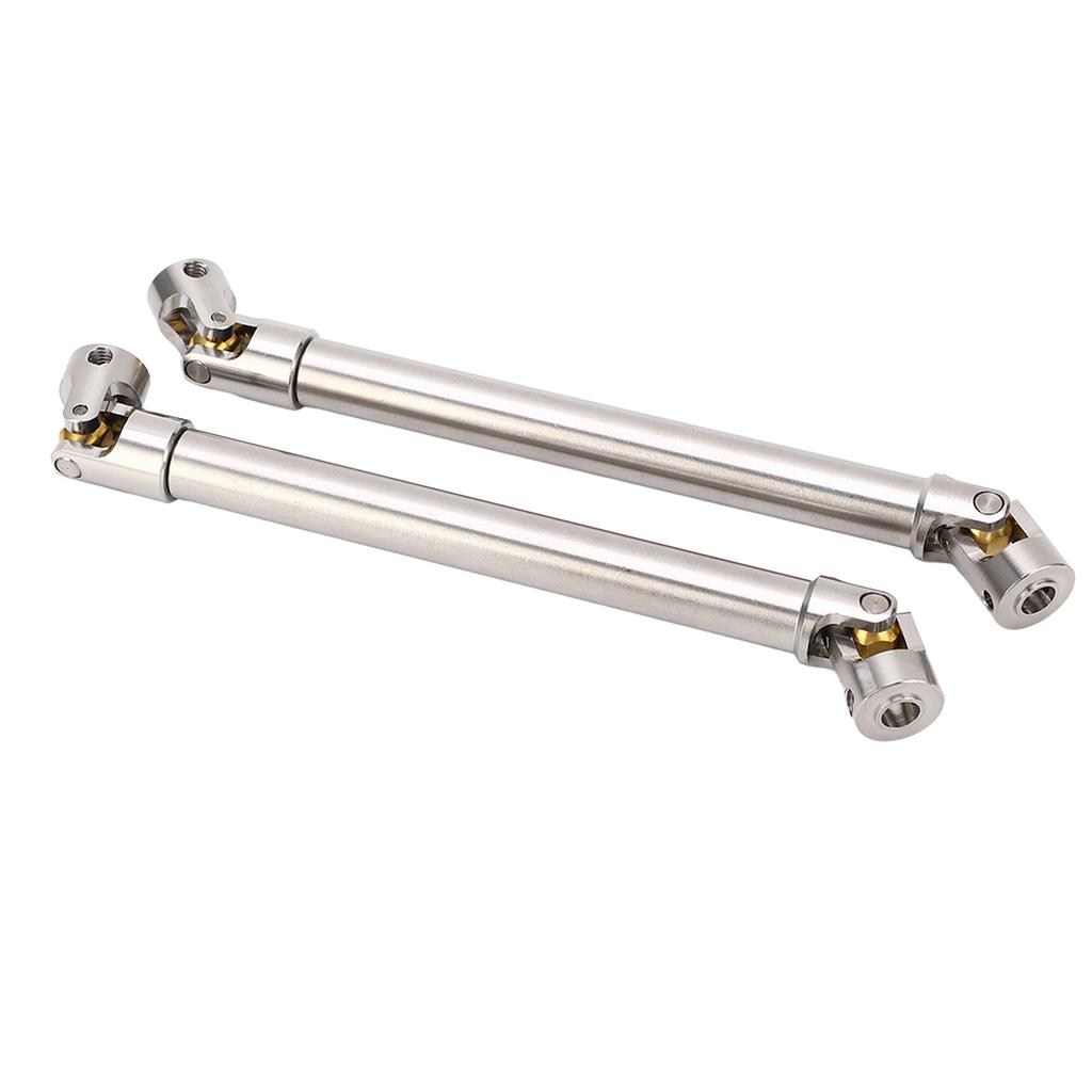 2 Pcs RC Antriebswelle Edelstahl M4 für 110 RC Crawler für Traxxas für Axial SCX10 II 139mm