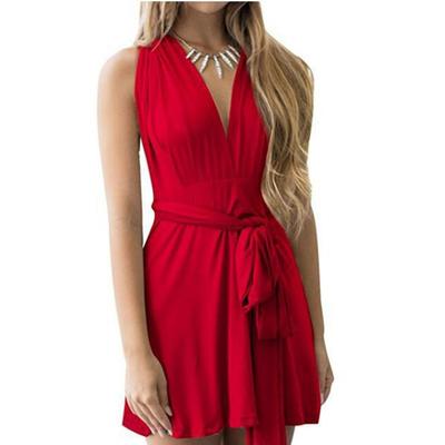 A New Sleeveless Strapless Backless Dress for Women