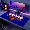 Chicago Bears Mauspade, Große Gaming-Schreibtischmatte, Rutschfestes XXL-Mauspad für Laptop & Tablet, Mini-PC-Spielmatte mit genähten Kanten
