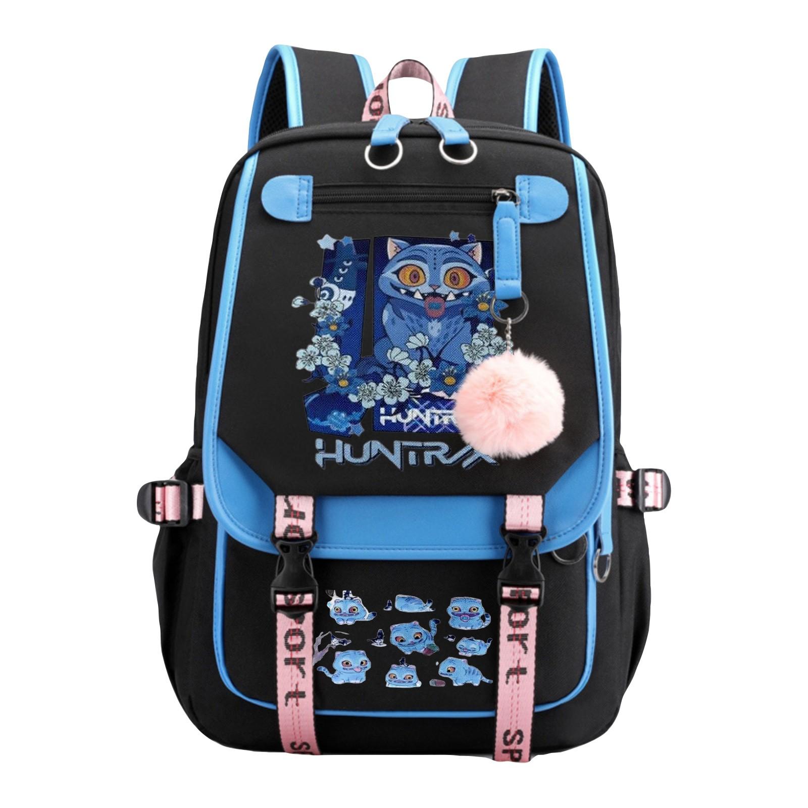 

Cartoon Anime Character Trend School Bag, Large Capacity, Fashion Bag For Boys And Girls One Size