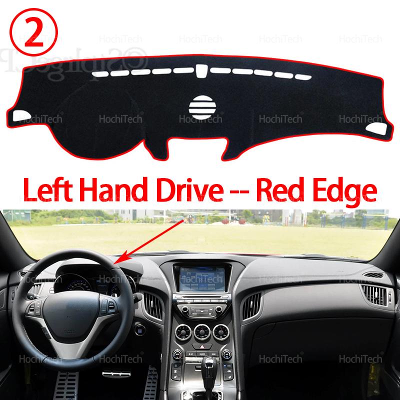 Dashboard Cover  for Hyundai Genesis Coupe BH BK 2008-2016 Car Dashboard Cover Dash Board Mat Carpet Pad Sunshade Cape Cushion