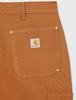 Carhartt Duck Utility Work Dungaree Size US 34W x Black Men's Double-Front Pants, B01, Size 30L, Color