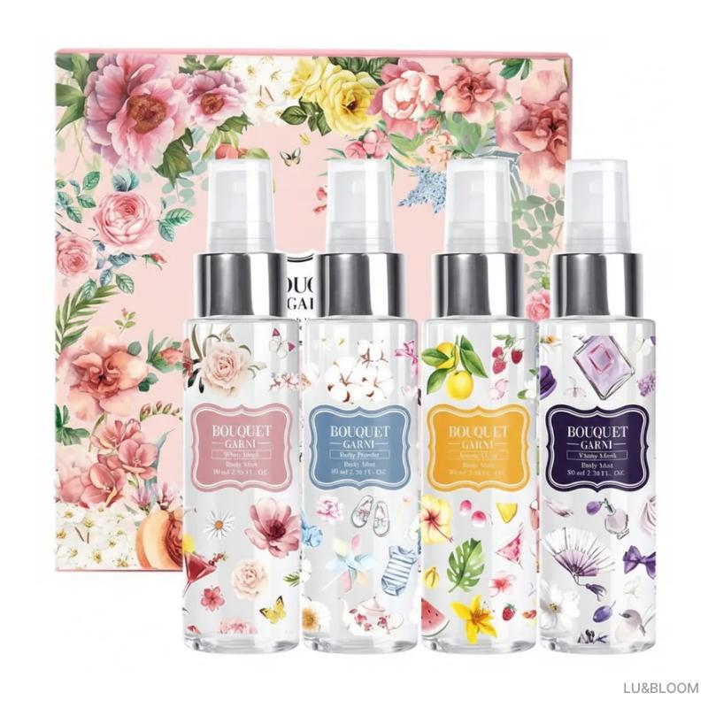 

Bouquet Garni Body Mist Gift Set 80ml * 4EA (4 Scents) (+Free gift)