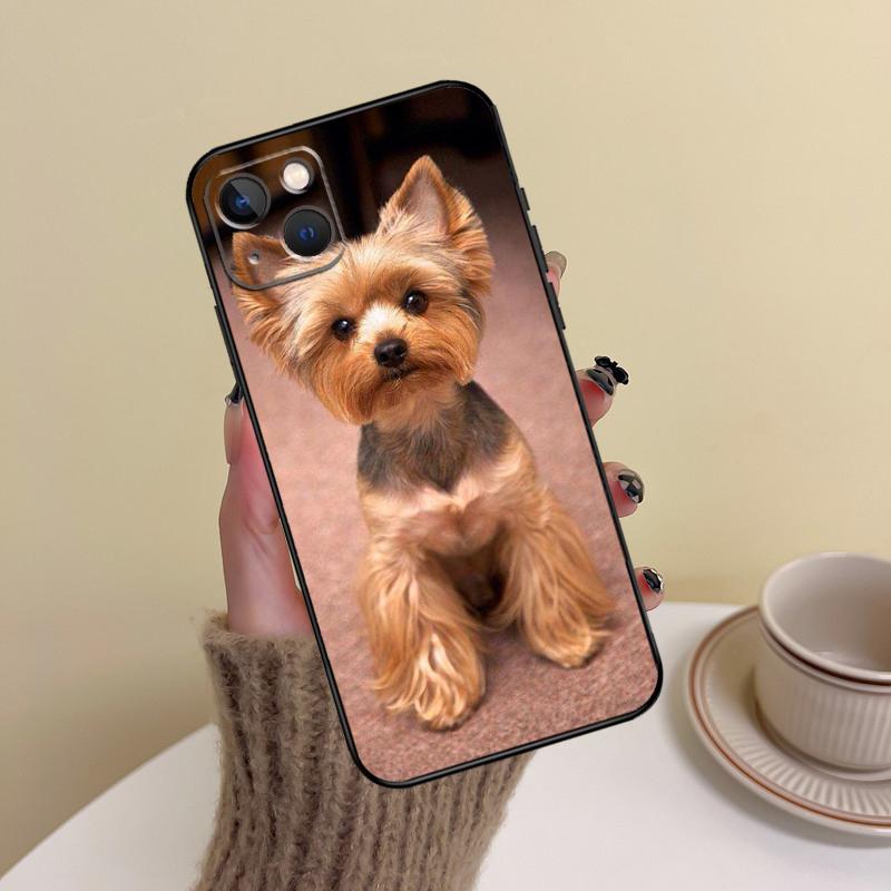 Yorkie Yorkshire Terrier Phone Case For iPhone 17 Pro Max 14 13 12 11 15 16 Pro Max Mini Plus 16e 17 Air Cover Funda