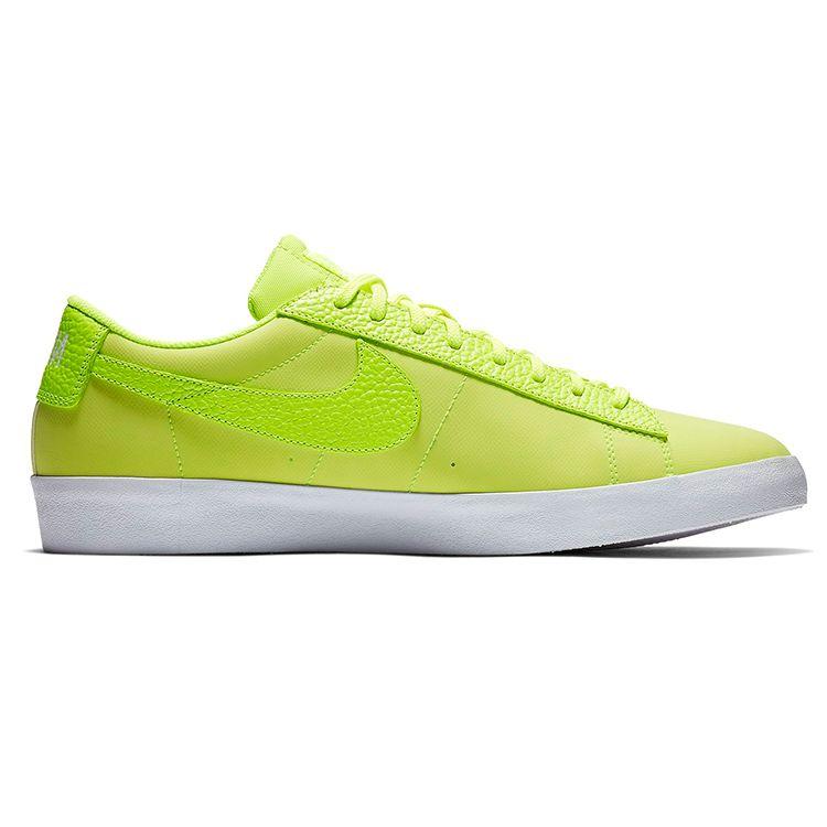 Nike Blazer Low PRM Volt Men Sneakers Yellow AT6163-700