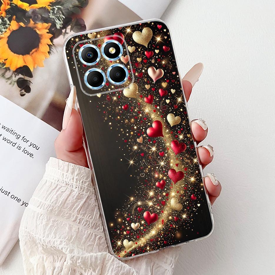 For Honor X6 Case Honor X8 5G VNE-N41 New Fashion Painted Cover Soft Slim Phone Case For Honor 70 Lite HonorX6 HonorX8 5G Fundas