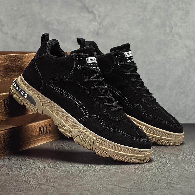 

Осінь-зима Нові робочі захисні черевики для чоловіків Дизайнерські робочі кросівки Захисне взуття проти проколів Робочі черевики Непорушне взуття 45 чорний