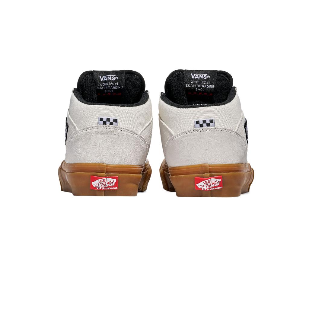 Vans Skate Half Fashion Simple Trendy Aesthetic Mid-Top Skate Shoes Unisex Sneakers White VN0A2Z348YG