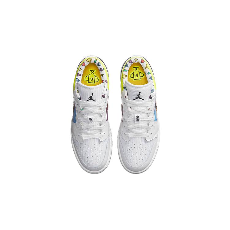 New Jordan 1 Low Old School Gaming GS DM8969-114
