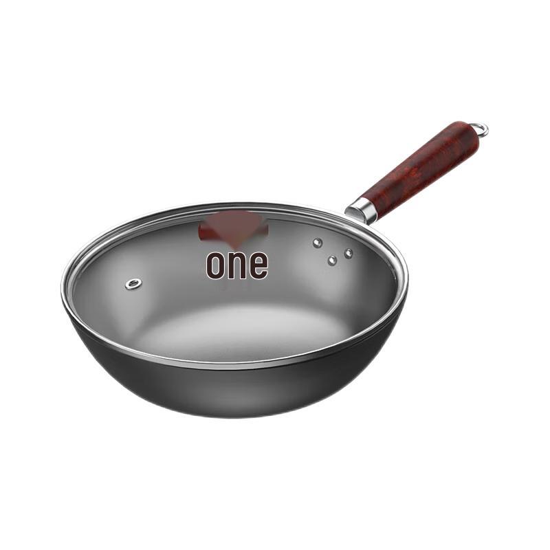 SUPOR 32cm Cast Iron Non-Stick Wok