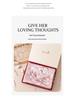 Mulberry Silk Snowflake Scarf: Gift Boxed Qipao Shawl