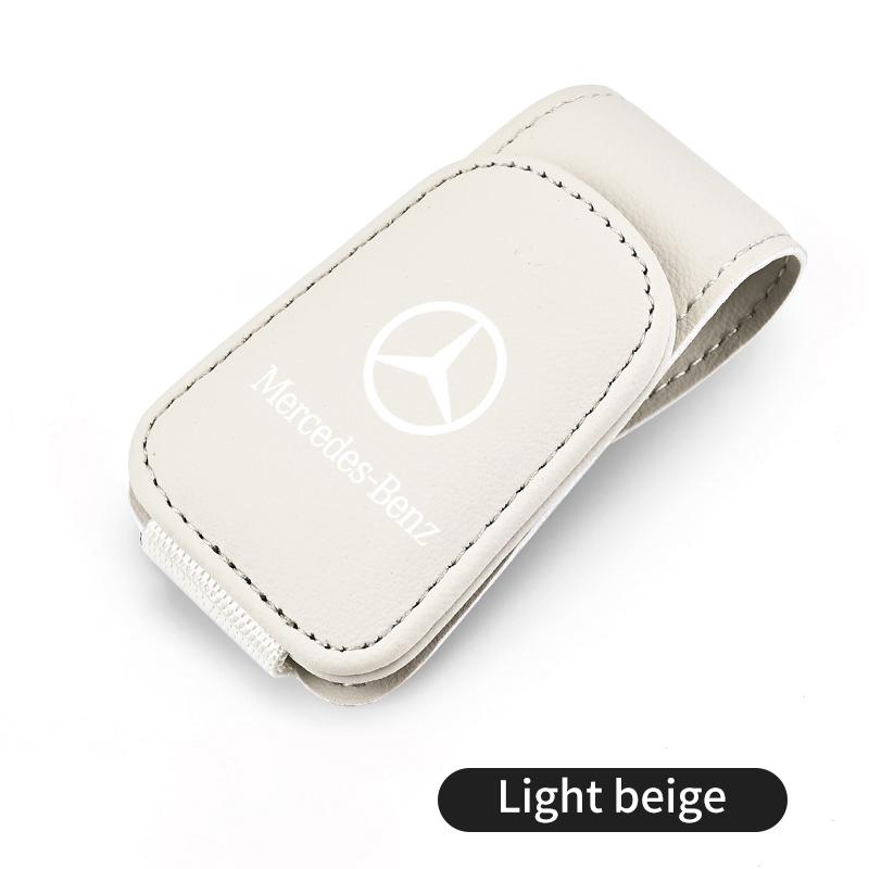 D6Magnetic Car Glasses Holder Sunshade Platep Card Ticket Clip For Mercedes Benz CLK GLC W212 C200 C300 W203 W204 W205 W169 W176