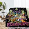 Scooby-Doo Theme Printed Blanket - Perfect for Couch, Bed, Travel & Outdoor Use | Machine Washable, Cozy & Durable.