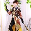 Wudu Yuanshen cosplay clothing Morax Zhongli two-dimensional game animation high-end version Zhongli cos clothing