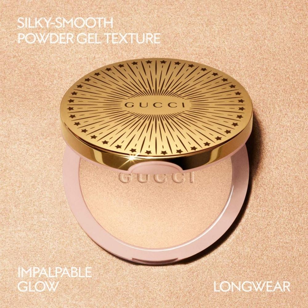 Gucci Glow Multi Use IlluminatinG Gel Powder HiGhliGhter 0.35 Oz 10 G 05 Warm Bronze Deep Bronze