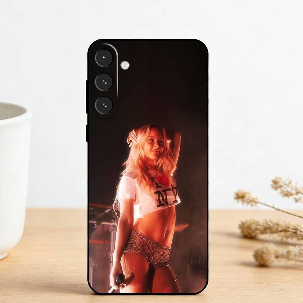S-Singer Z-Zara L-Larsson Venus Чехол для телефона для Samsung Galaxy A73,A72,A71,A70,A53,A52,A51,Другие Мягкий черный чехол Samsung a21