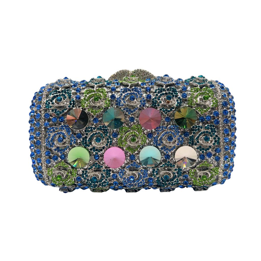 Crystal Bag Diamond-encrusted Rhinestone Dinner High-end Light Luxury Banquet Party Women's Clutch