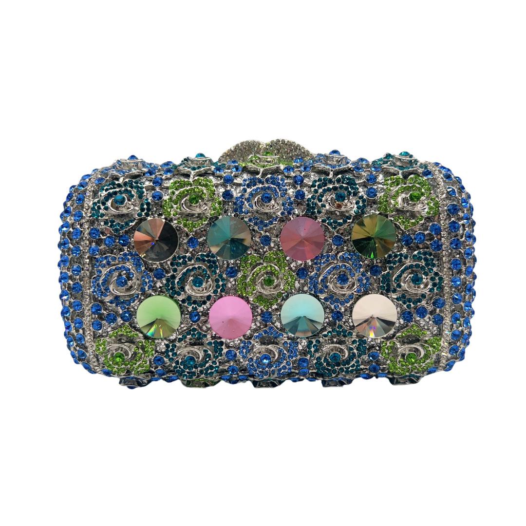 Crystal Bag Diamond-encrusted Rhinestone Dinner High-end Light Luxury Banquet Party Women s Clutch
