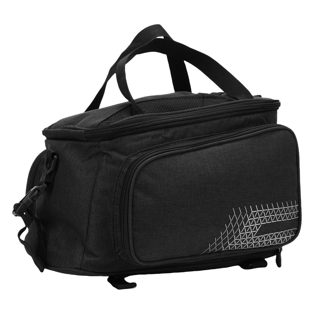 Sacoche de Selle de Vélo Sac de Porte-Bagages Arrière pour Vélo 17L Grande Capacité Combine les Capacités de Port à la Main, Bandoulière et Montage sur Vélo