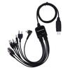 ABS 8 in 1 Walkie Talkie Connector Wire USB Write Frequency Line  Walkie Talkie Accessories