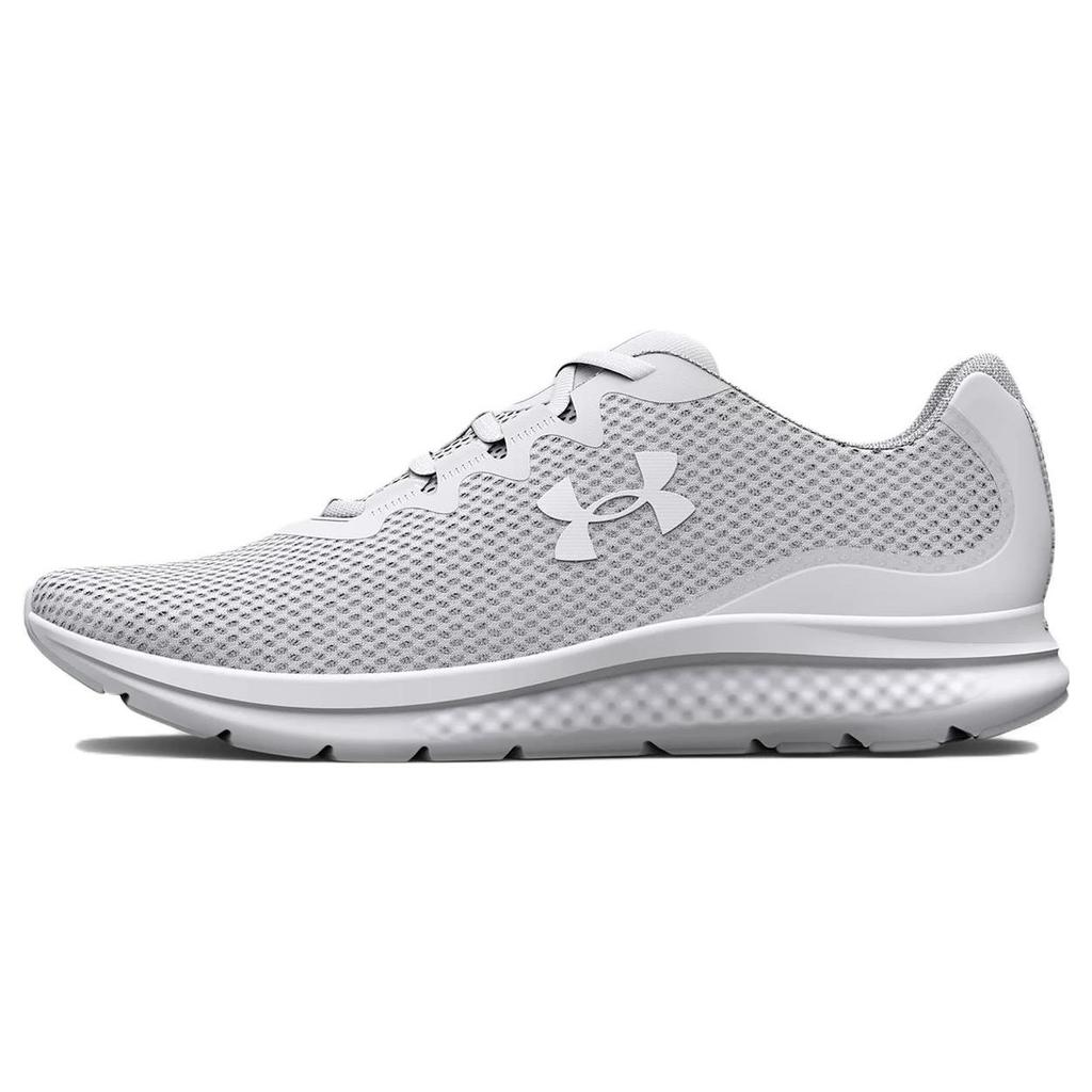 Under Armour Charged Impulse 3 Triple White Men Sneakers 3025421-100