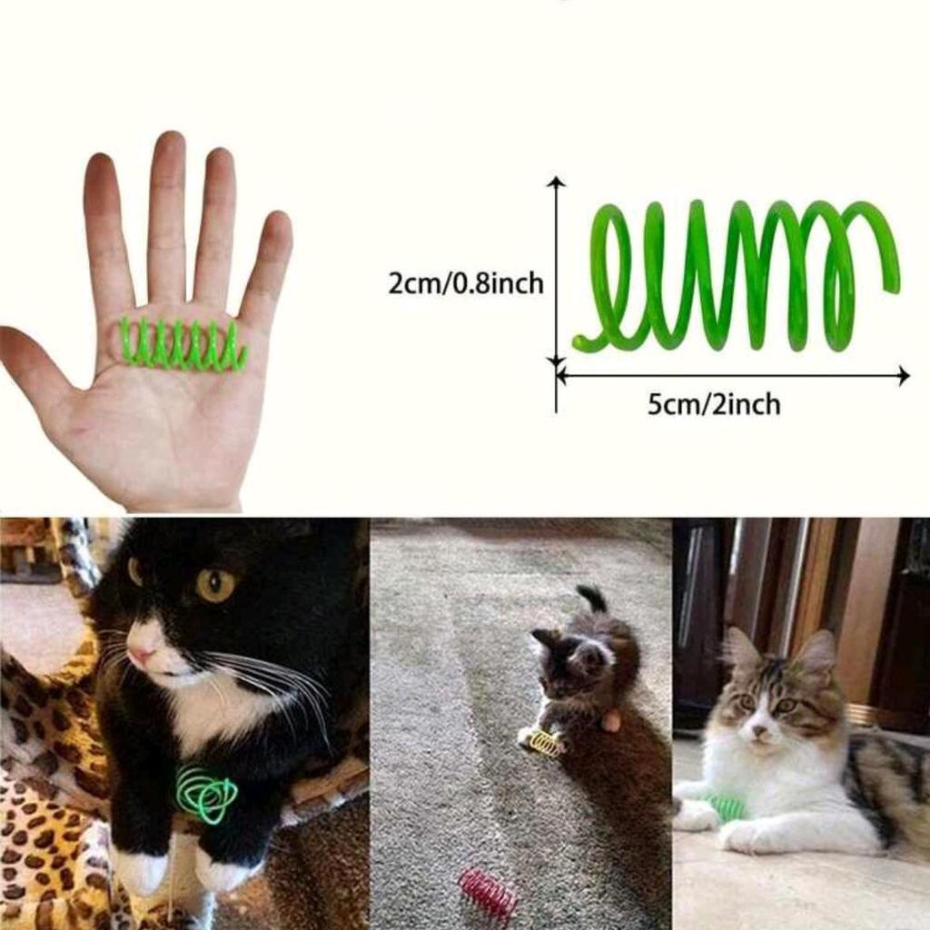 Katzenfedern Spielzeugset: Farbenfrohes, 4-teiliges Set für Selbstunterhaltung