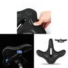 Bicycle Saddle Wide Comfortable Cushion With Shock Absorption For Commuters