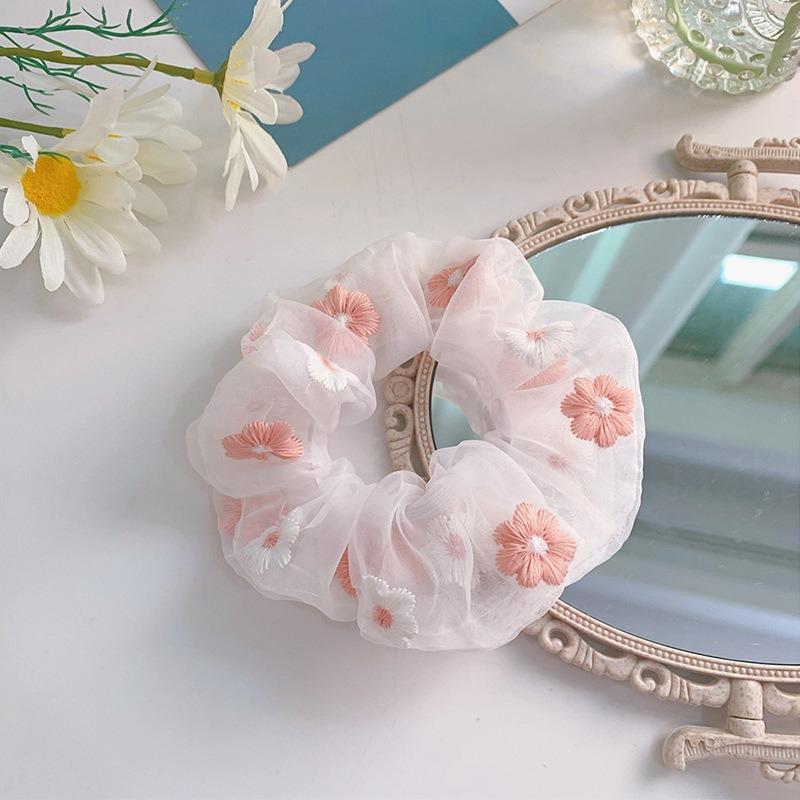 Elastico per Capelli da Donna Stile Coreano di Alta Gamma - Elastico a Forma di Intestino per un Look Semplice ed Elegante
