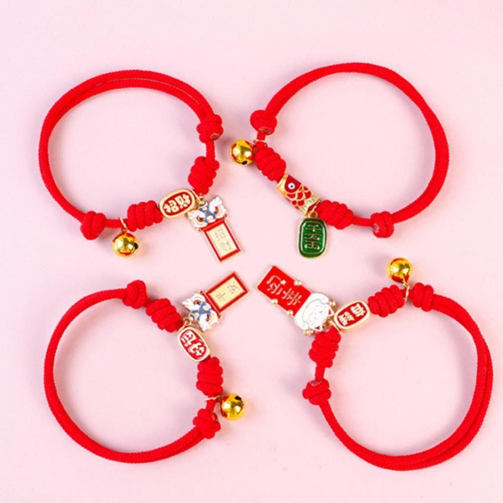 

Плетеный ошейник для кошек ручной работы в китайском стиле, ошейник для щенков, ожерелье с колокольчиком для домашних животных, праздничный декор для праздников style 1