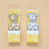 Birthday Cake Decoration INS Diamond Bear Candle Cute Cartoon Children's Party Baking Decoration Supplies