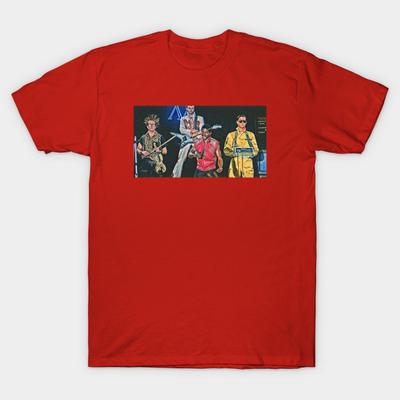 Asian Size Men Print T-shirt The Nerdz No-Cut Heat Transfer Print Cotton Tshirt