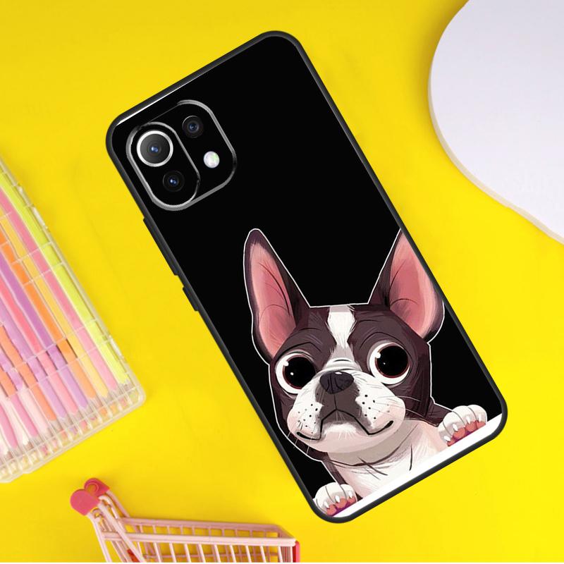 French Bulldog Cover For Xiaomi 14 13 Ultra 11T 12T 13T 14T Pro POCO X7 Pro X3 X5 F3 F5 F6 M6 X6 Pro Case