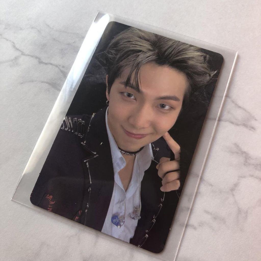 [USED] Official MAP OF THE SOUL ON:E DVD Trading Card RM No missing cards