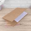 10pcs Teacher A4 Simple File Folder Kraft Paper Folder Single Slot Document Organiser