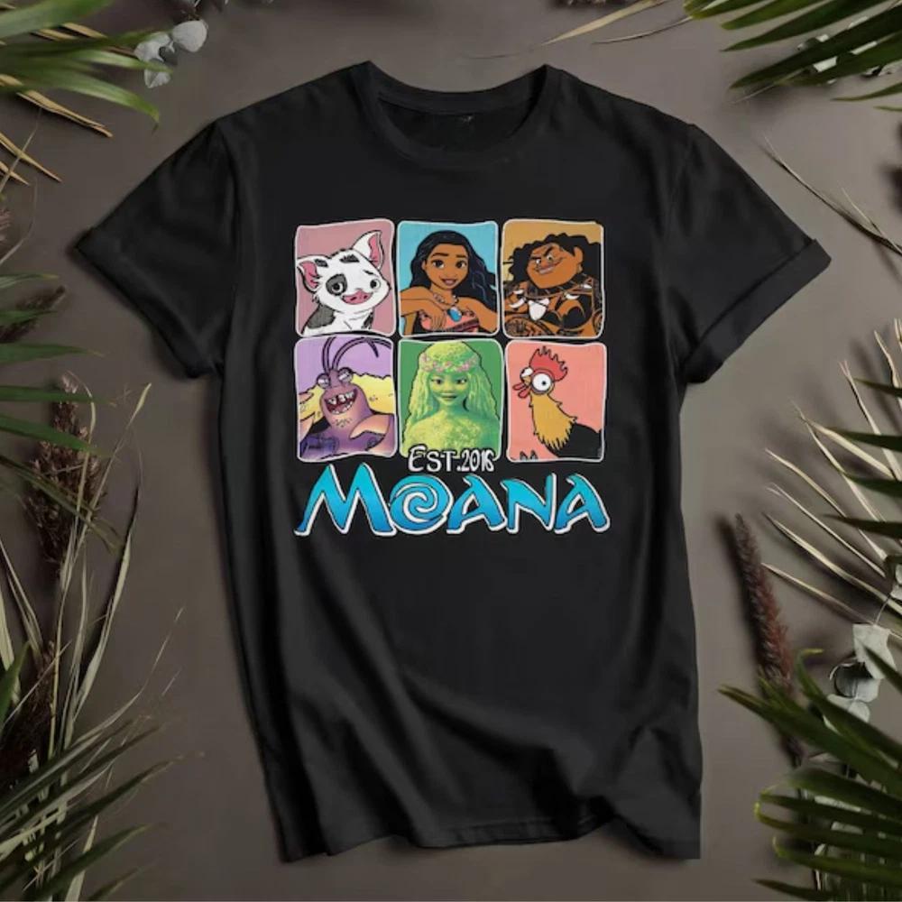 Moana Princess Black T Shirt Best Gift For Family S