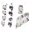 500 Stickers/Roll Love and Deepspace Cat Stickers Sylus Xavier Zayne Rafayel Caleb Kawaii Decoration Sticker Journaling Material