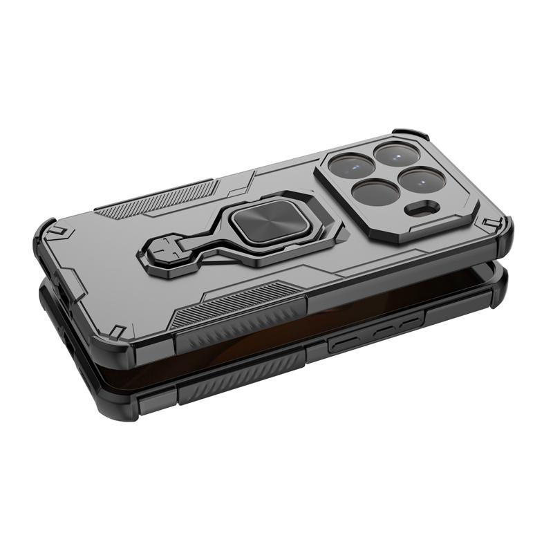 Phone Holder Case For Xiaomi 15T Pro Case Hard Armor Back Cover For Xiaomi 15T Pro Shockproof Phone Case For Xiaomi 15T Pro Case