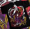 Kokushibo T-Shirt Demon Slayer Kimetsu No Yaiba Anime Manga Black Shirt All Size Unisex T-Shirt