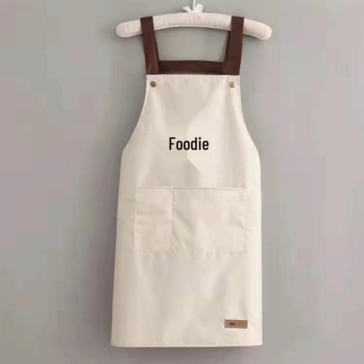 Waterproof, Oil-proof, and Stain-proof Custom Logo Unisex Apron for Work, Kitchen, and Barber Shop