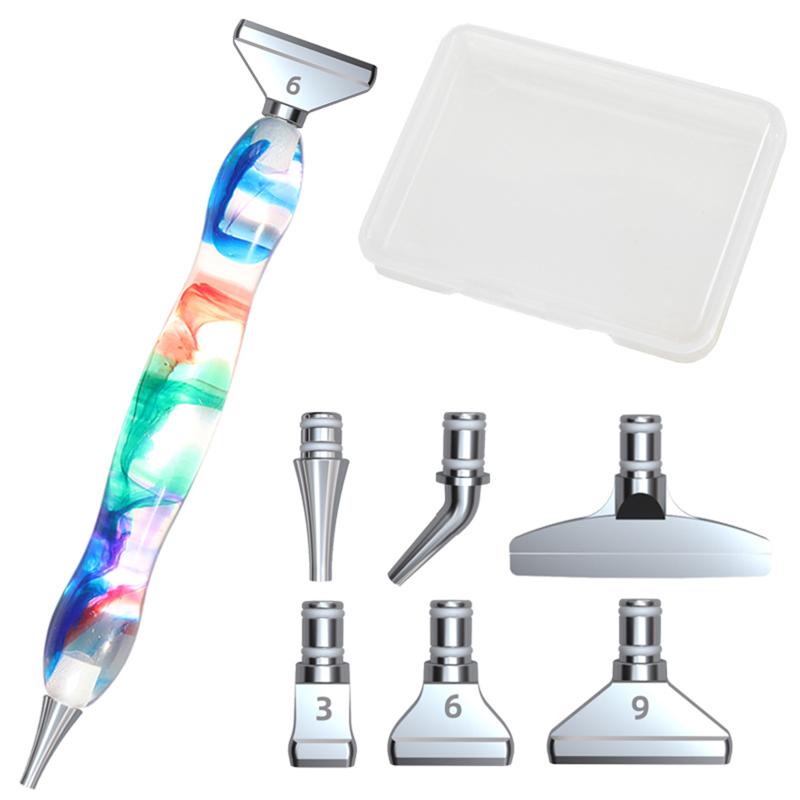 Diy Metal Tips Diamond Painting Pen Kits Comfort Grip Diamond Painting Accessories Tools For Diy