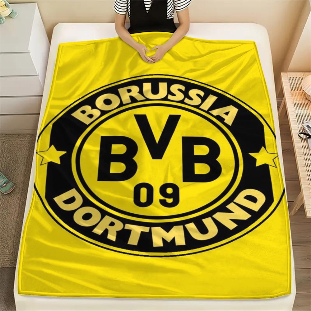 1pz Coperta in Flanella con Stampa di Dortmund, Alta qualità Confortevole per Tutte le Stagioni, Decorazione per la Casa, Calore e Comfort, Perfetta per Regali di Natale28