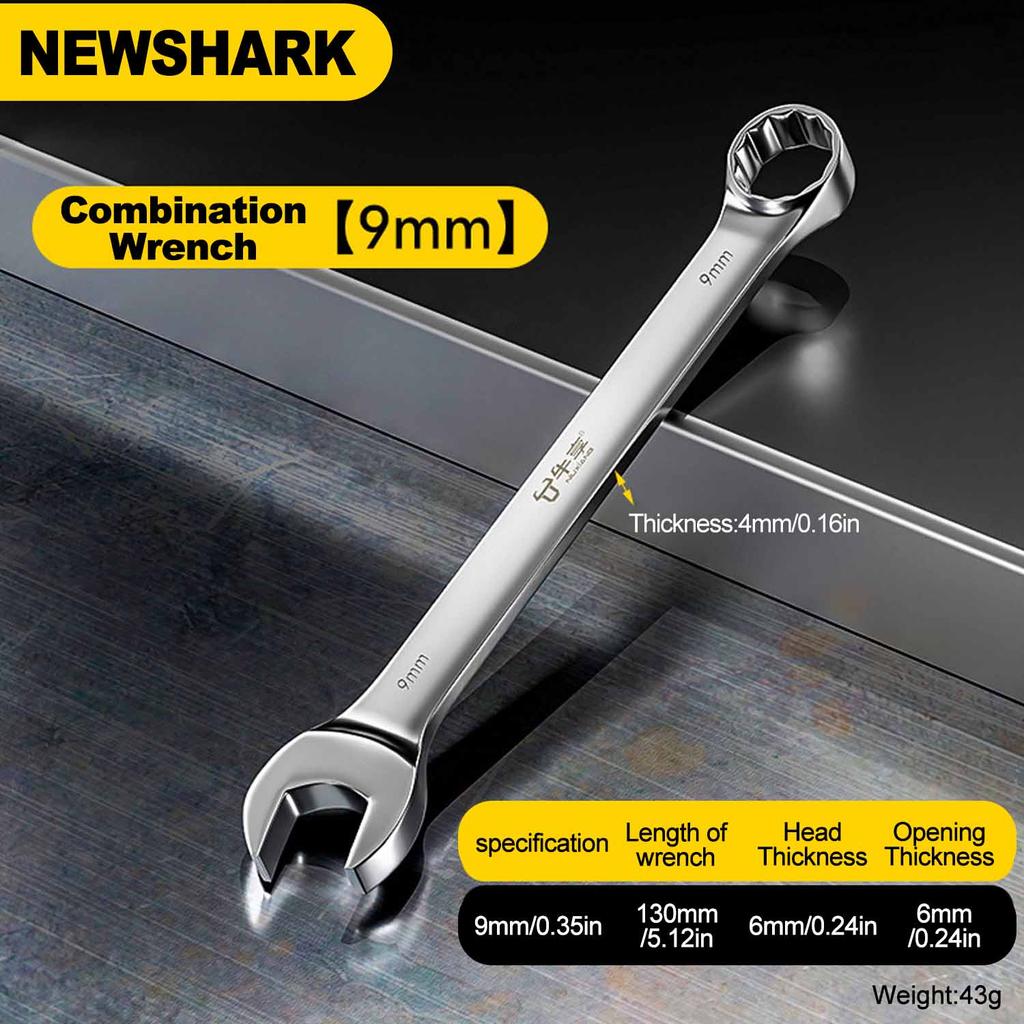 6-14mm Wrench Ratchet Wrench Torque Universal Wrench Automotive Maintenance Tools Fixed Spanners Ratchet Wrench Hand Tool