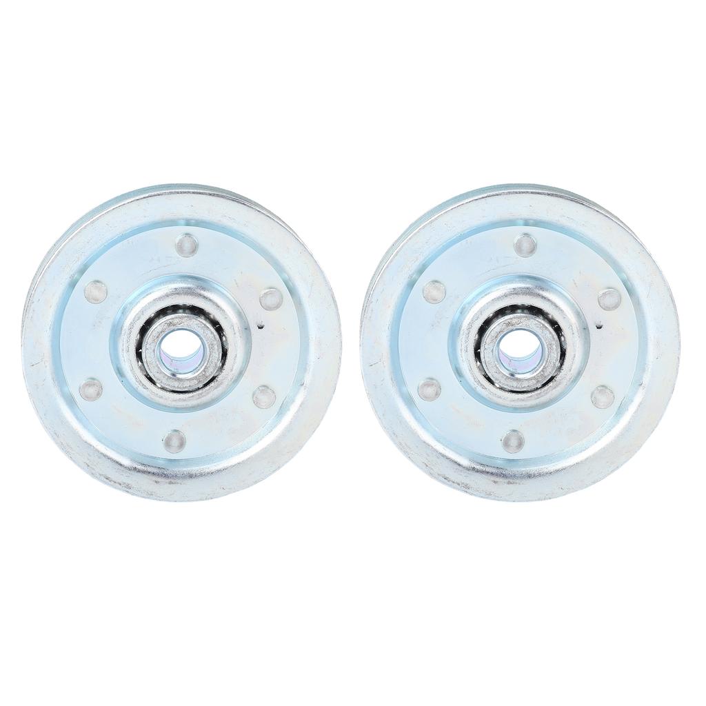 2 STÜCK Hochleistungs Garagentor Umlenkrolle 3 Zoll 200LB Garagentor Festrad Umlenkrollen für 5/32 Zoll Durchmesser Seile