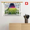 Waterfall Kid Room 3d Window Decal Removable Wall Stickers Home Decor Art Mural