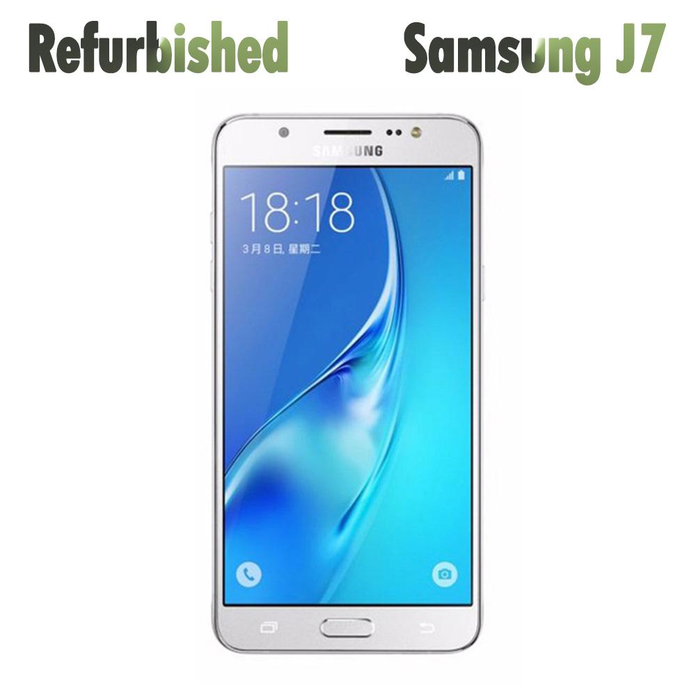 95% New Refurbished Samsung Original Samsung Galaxy J7 (2016) J710F 4G 13MP 2GB RAM 16GB ROM Mobile Phone