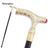 Red Diamond Golden White Flower Ball Fashion Stick Decorative Stick Cospaly Vintage Party Fashionable Walking Cane Crosier 92cm