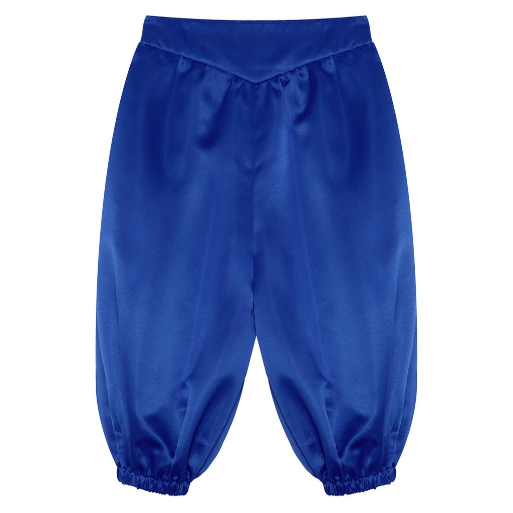 Pantaloni Medievali per Bambini Unisex, Capri a Vita Alta Elastica per Vestirsi Facilmente, per Halloween e Feste a Tema