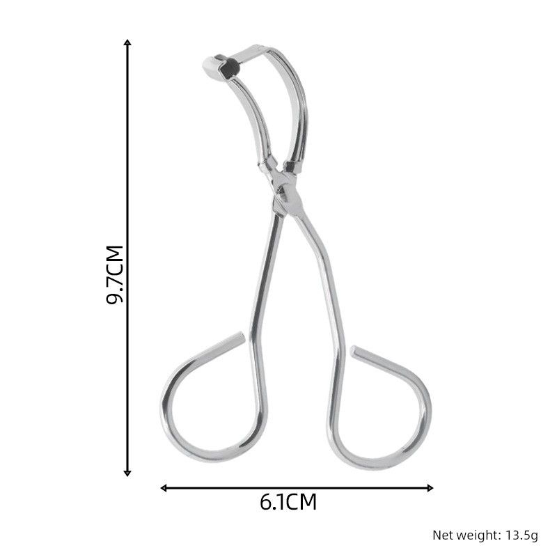 Small Partial Eyelash Curler Mini Auxiliary Tool for Women, Segmented Curling of Lower Eyelashes, Detailed Fish Mouth Clip, Portable Small Fish Mouth Partial Style