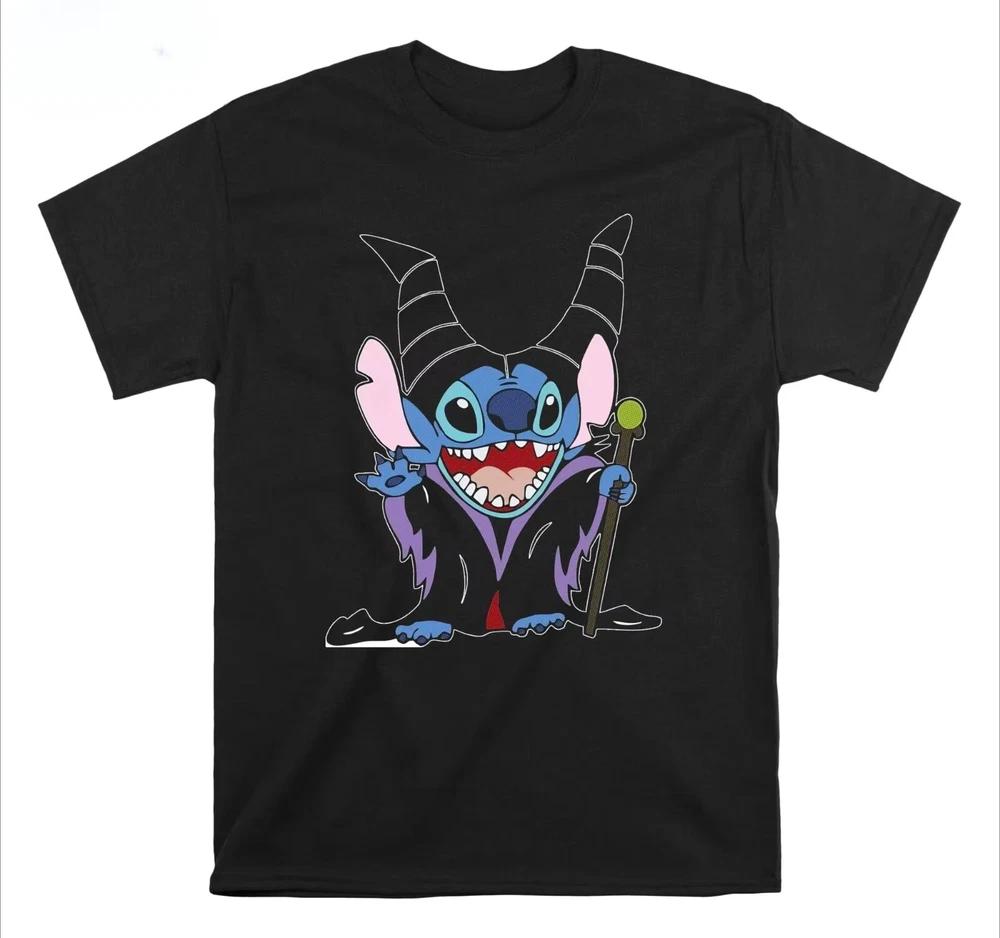 Stitch Maleficent Halloween T Shirt Unisex Unisex Unisex S